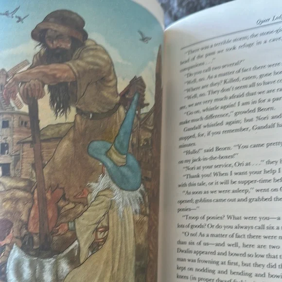 The Hobbit Illustrated Edition by J.R.R. Tolkien - Picture 6 of 7